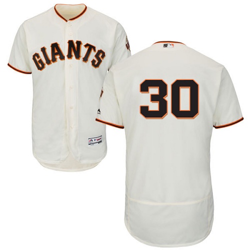 Giants #30 Orlando Cepeda Cream Flexbase Authentic Collection Stitched Baseball Jersey