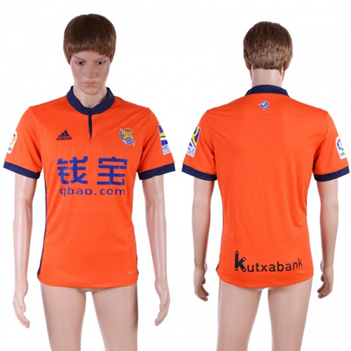 Real Sociedad Blank Away Soccer Club Jersey
